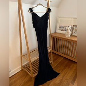 Reformation Navy Dress